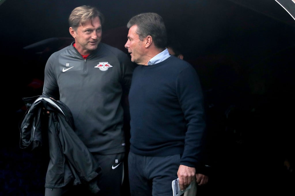 Die beiden ältesten Trainer der Bundesliga: Ralph Hasenhüttl und Dieter Hecking.