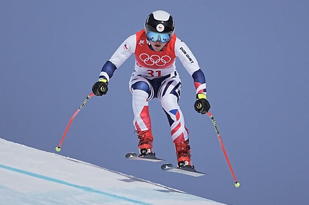 Die tschechische Skirennfahrerin Tereza Nova stürzte vor knapp einem Monat in Garmisch schwer.