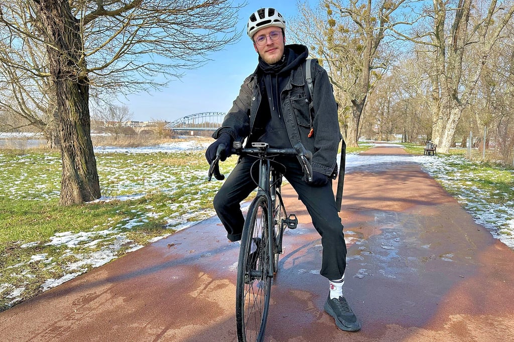 Andy Hesse liebt es, mit dem Rad lange Distanzen zu absolvieren. Der Ultracycler plant in diesem Jahr ein Benefizrennen im Stadtpark, das sich über drei Tage erstrecken soll.