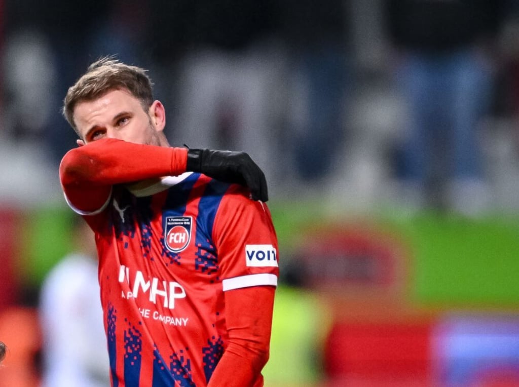 Leo Scienza vom 1. FC Heidenheim – der Ex-Magdeburger hätte zum großen Helden werden können.