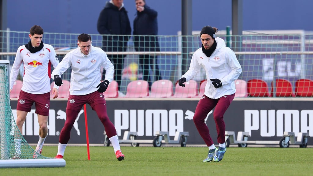 Yussuf Poulsen wird gegen den 1. FC Heidenheim nicht spielen können.