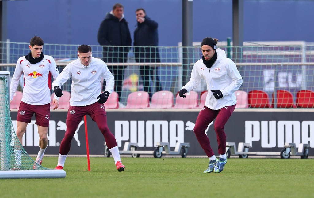 Yussuf Poulsen wird gegen den 1. FC Heidenheim nicht spielen können.