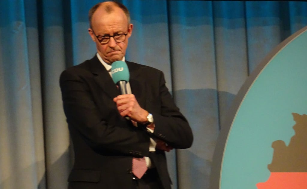Wer, wenn nicht er? Unionskandidat Friedrich Merz stellte sich als letzte Brandmauer vor einem Verlust der demokratischen Mehrheit in vier Jahren dar, "wenn wir es nicht schaffen, ist es vorbei."