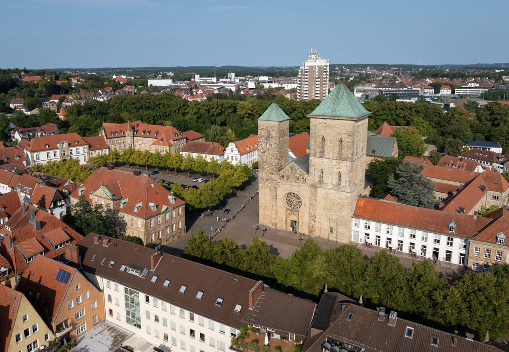 Sieben Wochen lang wurden im Osnabrücker Dom Sanierungsarbeiten vorgenommen. (Archivbild)