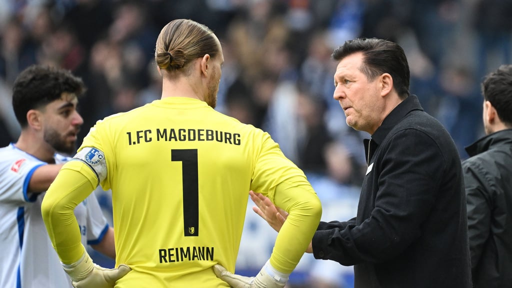 Christian Titz und Dominik Reimann waren sich einige: Der 1. FC Magdeburg gab eine klar dominierte Partie beim Karlsruher SC nach der Führung noch aus der Hand.
