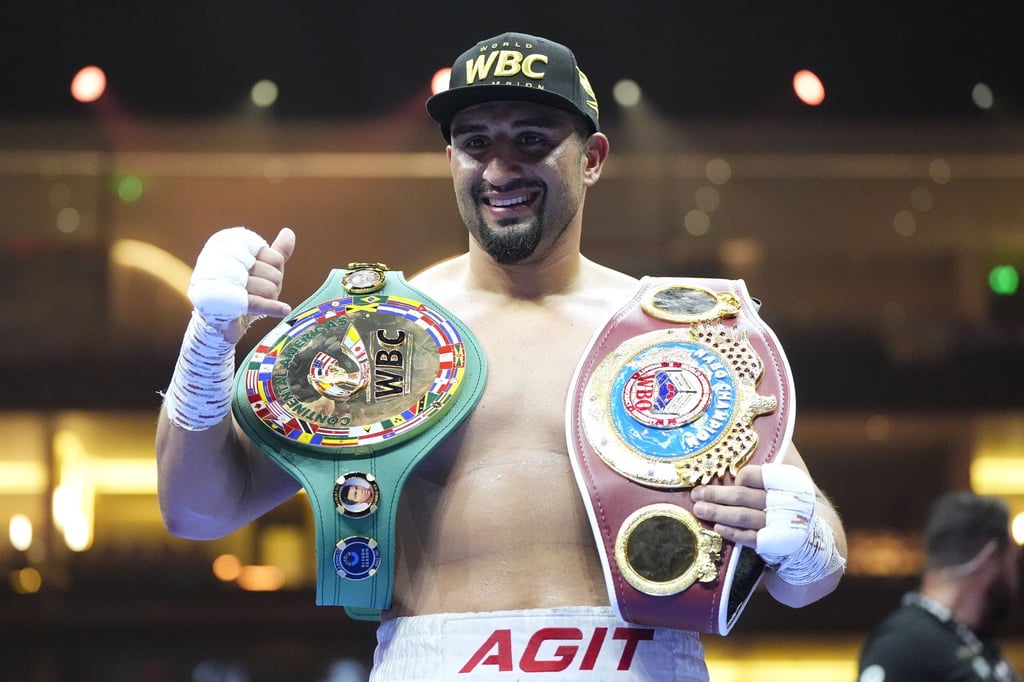 Der deutsche Boxer Agit Kabayel.