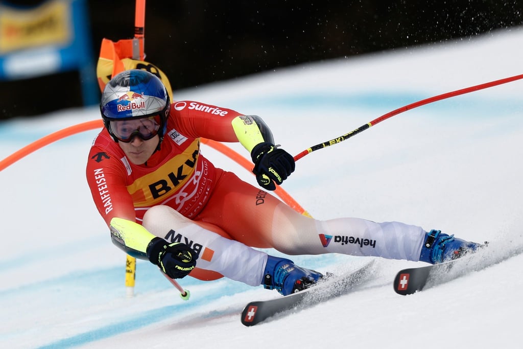 Der Schweizer Marco Odermatt feiert seinen achten Weltcup-Sieg in dieser Saison.
