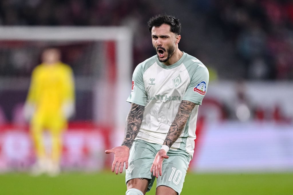 Frust bei Werder: Leonardo Bittencourt beim 0:5 in Freiburg.