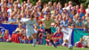 Über 6000 Zuschauer sahen 2024 den großen FC Bayern München im Piesteritzer Volkspark. Suf dem Platz standen Stars wie Oliver Kahn oder hier im Bild Sebastian Deisler.&nbsp;