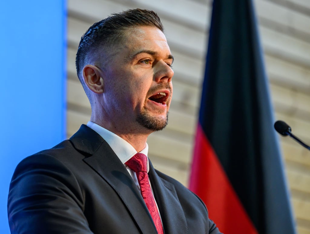 Der AfD-Politiker Hannes Gnauck hat bei der Bundestagswahl den Wahlkreis in der Uckermark gewonnen (Archivbild).