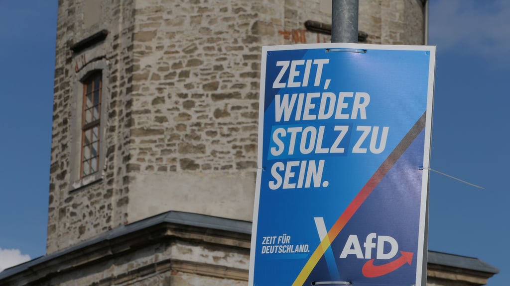Im Wahllokal in Beuna erzielte die AfD die absolute Mehrheit.