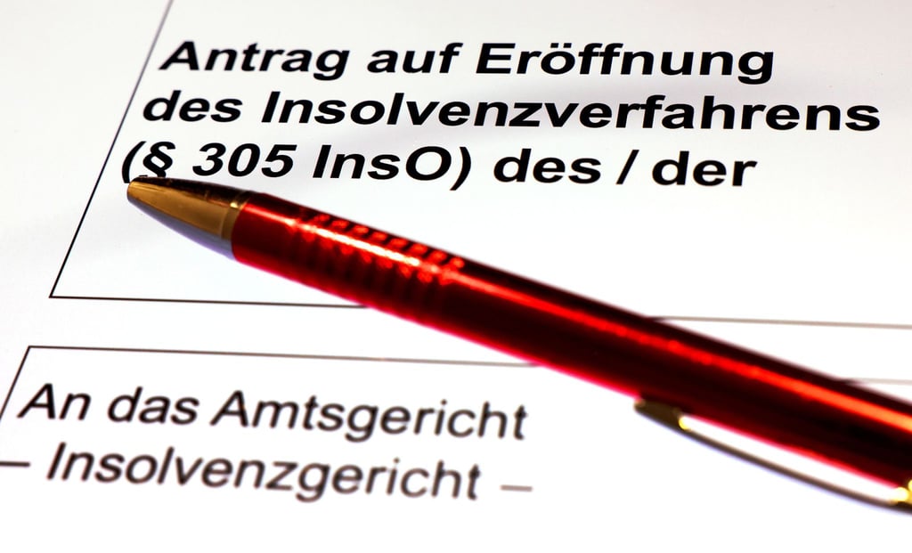 Auch bei den Privatinsolvenzen ist die Zahl der Anträge deutlich gestiegen. (Symbolbild)