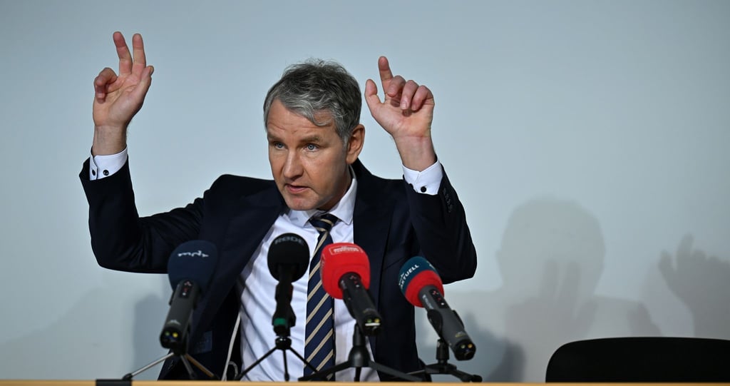 Thüringens AfD-Chef Björn Höcke ist nach dem Wahlerfolg selbstbewusster denn je.