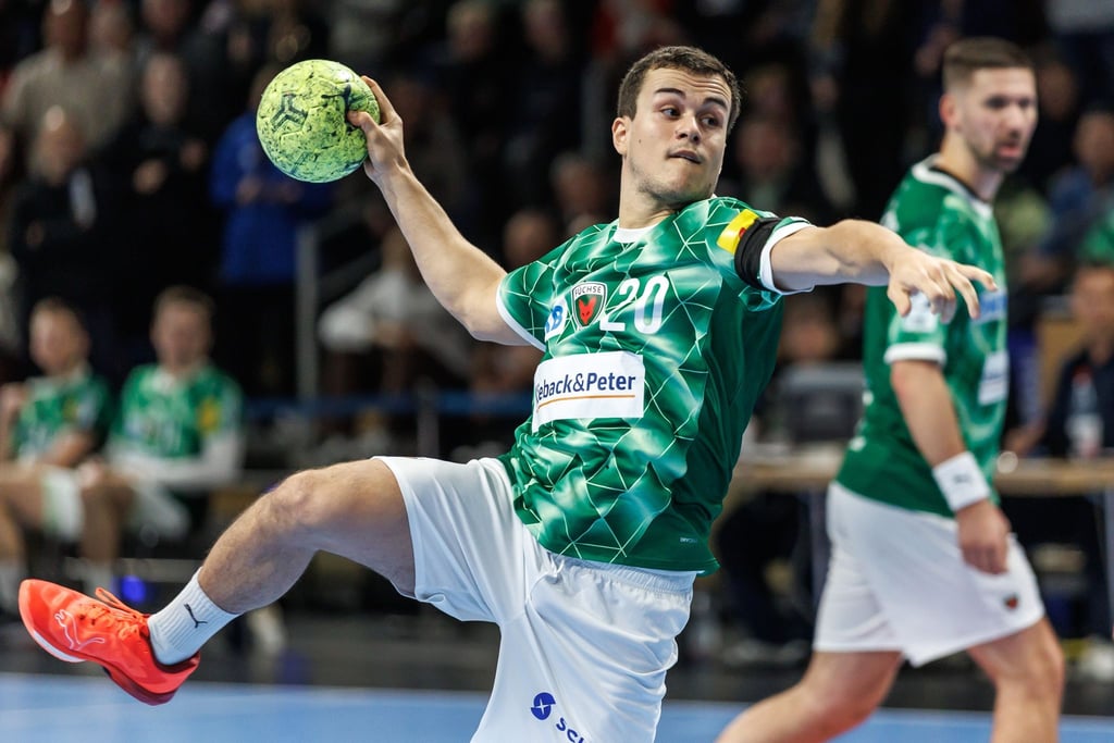 Tim Freihöfer hat sich mit guten Leistungen bei den Füchsen Berlin für einen DHB-Einsatz empfohlen.