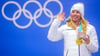 Kann 2026 nicht um Doppel-Gold auf Ski und auf dem Snowboard kämpfen: Ester Ledecka aus Tschechien.