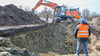 21 Verdachtspunkte untersuchten die Mitarbeiter von Stascheit Kampfmittelräumung auf der Brückenbaustelle an der Lüderitzer Straße in Stendal.