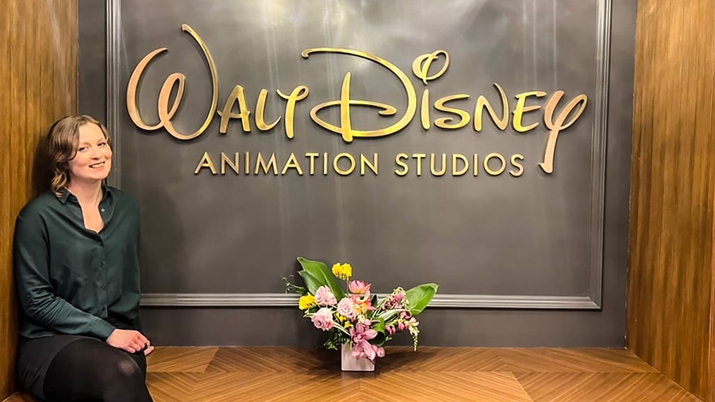 Eine Erfolgsgeschichte aus Schkopau: Die Animationskünstlerin Kristin Müller arbeitet seit 2023 bei den Walt Disney Animation Studios in Vancouver.