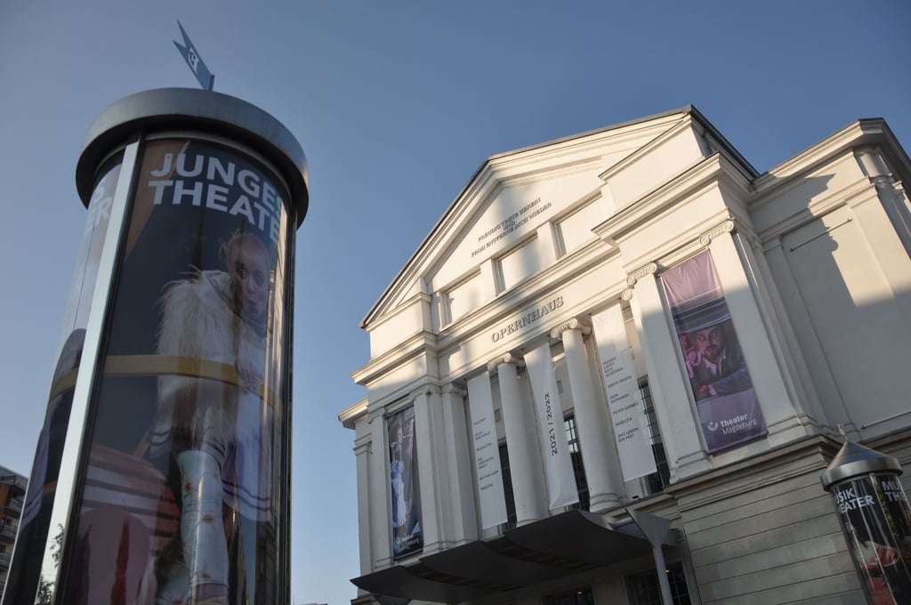 Opernhaus des Theaters Magdeburg.