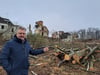 Ronald Fiebelkorn, Bürgermeister der Stadt Oberharz am Brocken, am Albrechtshaus bei Stiege. Dort soll ein neuer Ferienpark entstehen.