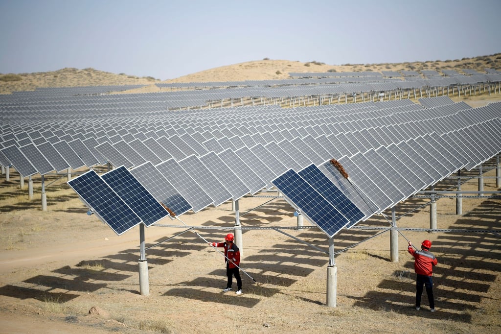 Chinas Ausbau bei Solaranlagen könnte 2025 langsamer vorangehen. (Archivbild)