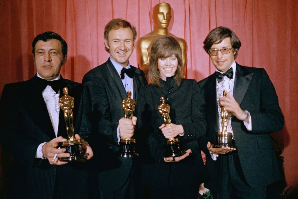 Gene Hackman (zweiter von links.) holte seinen ersten Oscar für seine Hauptrolle in dem Thriller „The French Connection“. (Archivbild)