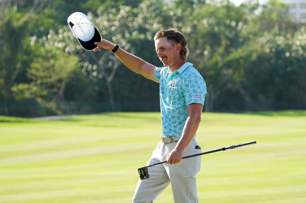 Jake Knapp hat beim Golfturnier in Florida eine seltene 59er-Runde gespielt.