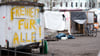 Flüchtlingsorganisationen kündigen Protest mit einem Camp auf dem Oranienplatz in Berlin-Kreuzberg an. (Archivbild)