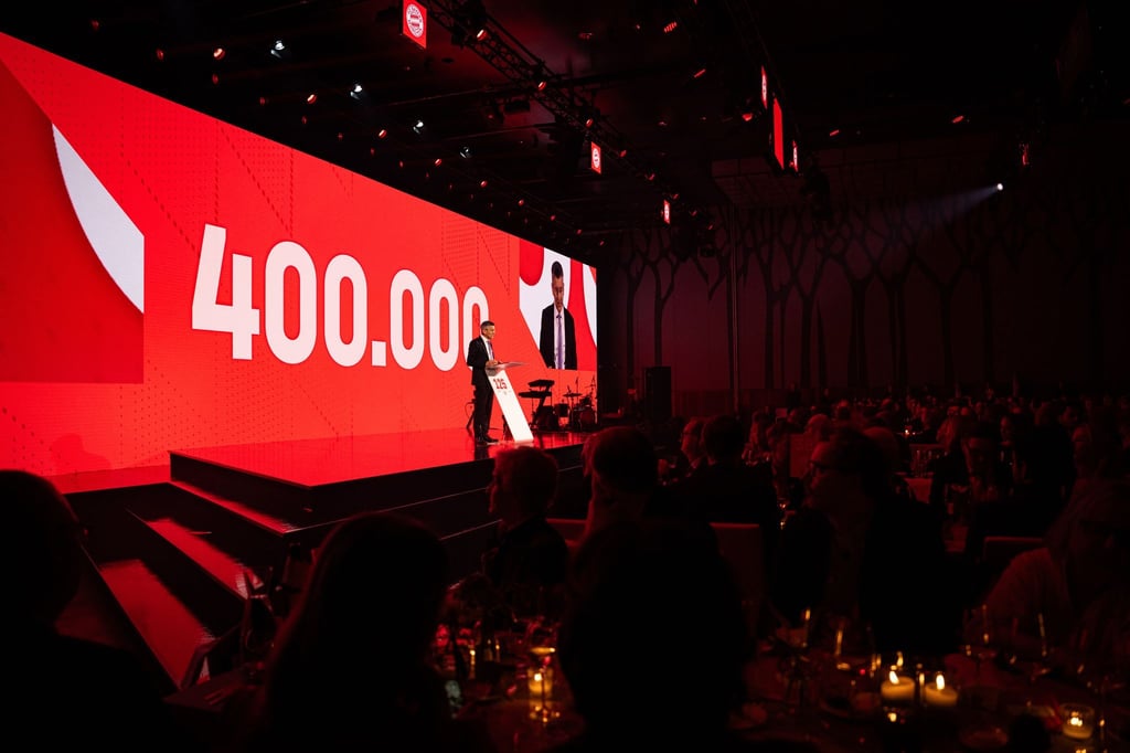 Der FC Bayern vermeldet 400.000 Mitglieder im Verein.