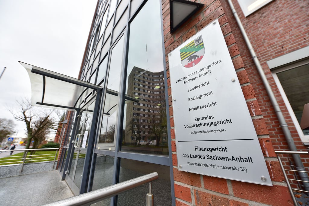 Das Landgericht in Desau.
