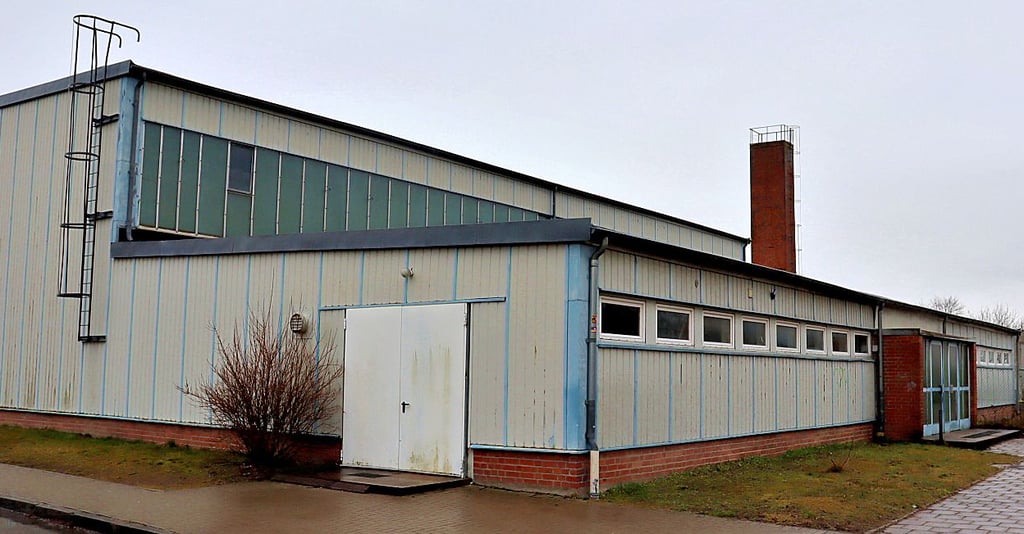 Die Sporthalle in Kunrau.