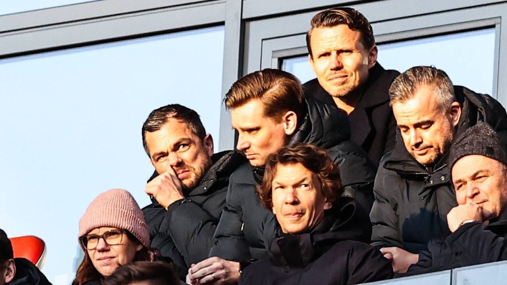 RB-Führungsriege: die Geschäftsführer Marcel Schäfer, Johann Plenge und Florian Hopp (mittlere Reihe von links).