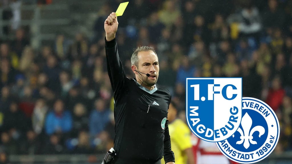 Patrick Alt leitete fast einhundert Spiele in der 2. Bundesliga - am Sonntag pfeift er die Partie zwischen dem 1. FC Magdeburg und SV Darmstadt.