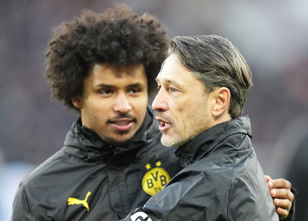Karim Adeyemi (l) profitiert vom neuen Dortmunder Trainer Niko Kovac.