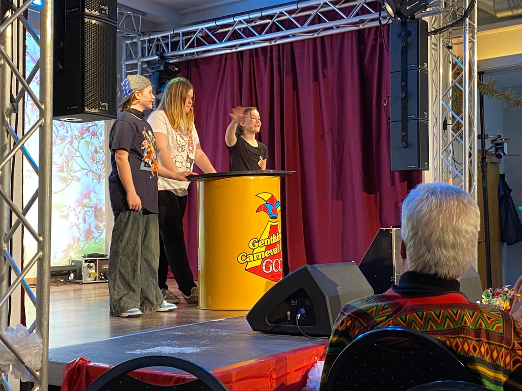 Festsitzung Genthiner Carneval Club GCC im Februar 2025