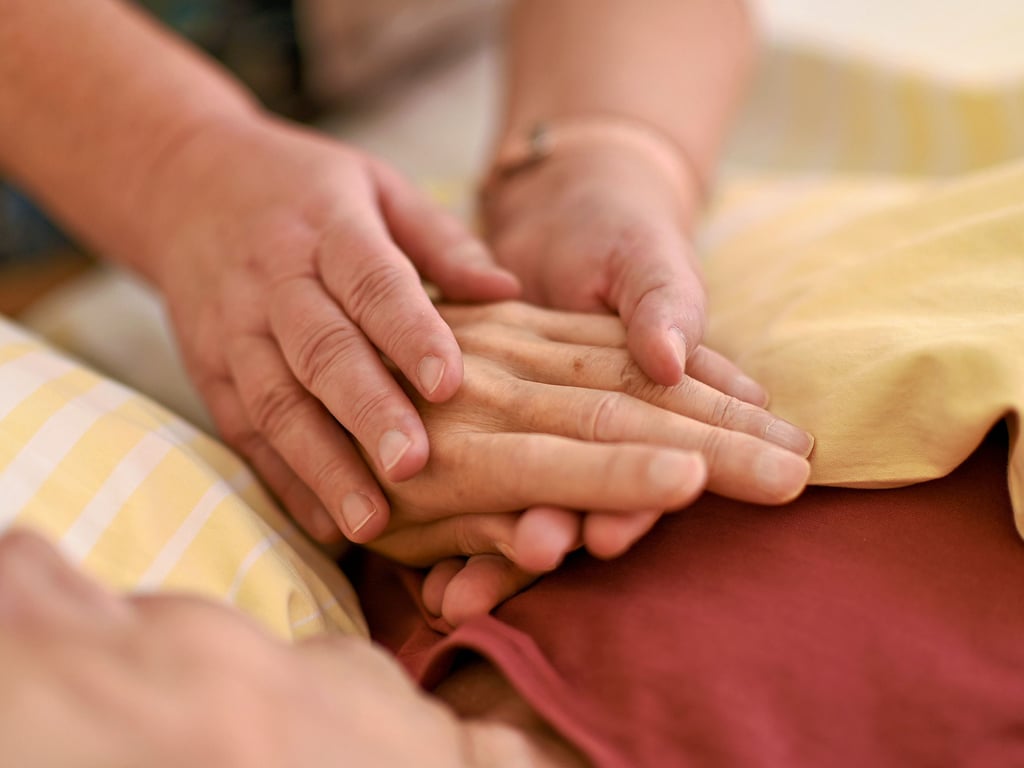 Bei der Hospiz- und Palliativversorgung geht es um würdevolles Sterben in vertrauter Umgebung.