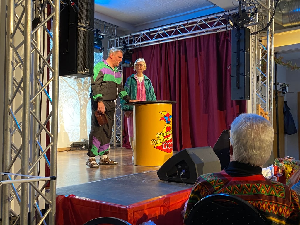 Festsitzung Genthiner Carneval Club GCC im Februar 2025