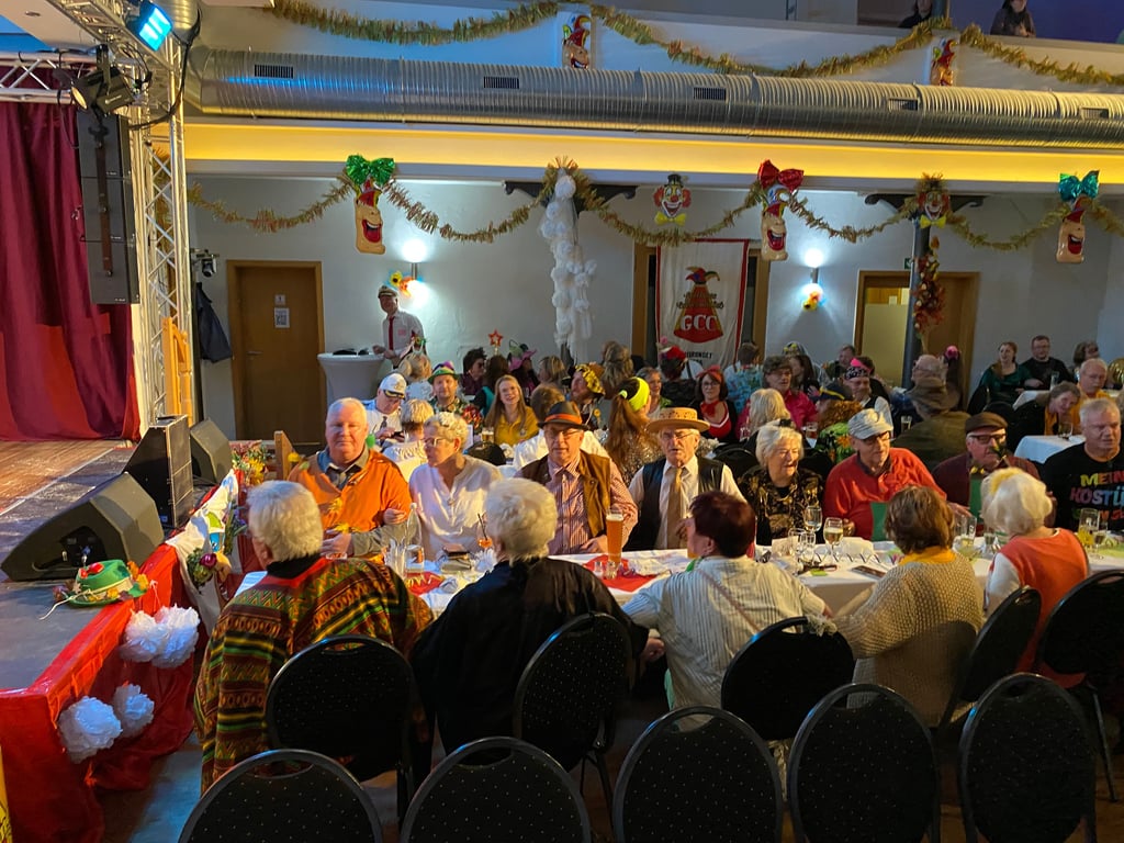Festsitzung Genthiner Carneval Club GCC im Februar 2025