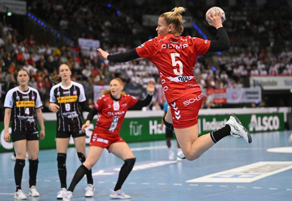 Antje Döll war Ludwigsburgs beste Werferin.