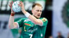 Luca Witzke und die Bundesliga-Handballer des SC DHfK Leipzig mussten sich trotz einer kämpferisch starken Leistung den Füchsen Berlin geschlagen geben.