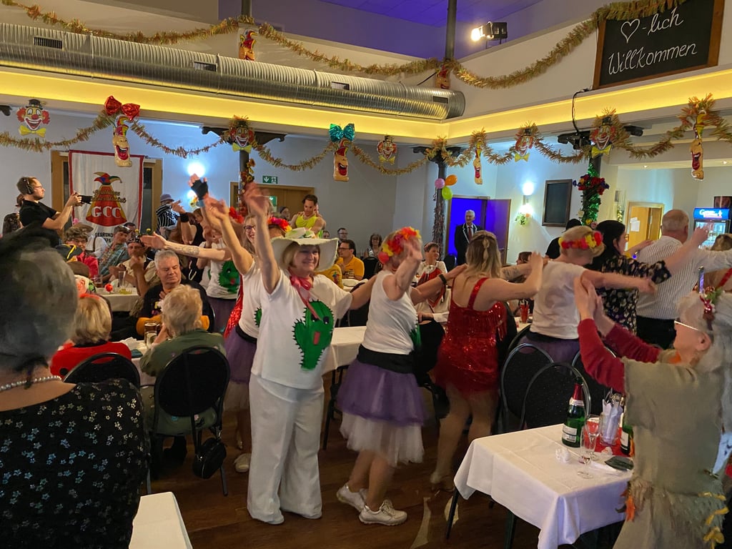Festsitzung Genthiner Carneval Club GCC im Februar 2025