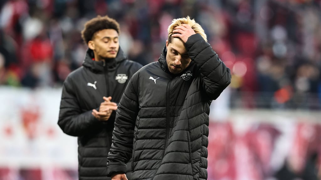 Kevin Kampl kann seine Enttäuschung nach der Niederlage gegen Mainz nicht verbergen.