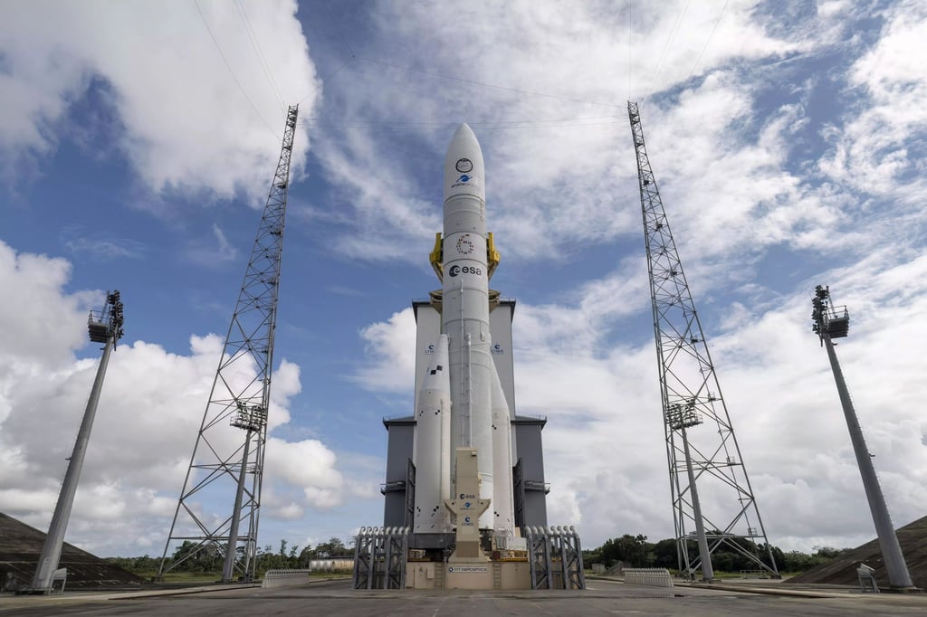 Kurzfristig wurde der Versuch für den ersten kommerziellen Flug der Ariane 6 verschoben. (Archivbild)