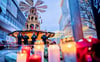 Trauer nach dem Anschlag auf den Weihnachtsmarkt in Magdeburg: Rund um den Alten Markt wurden Kerzen angezündet.