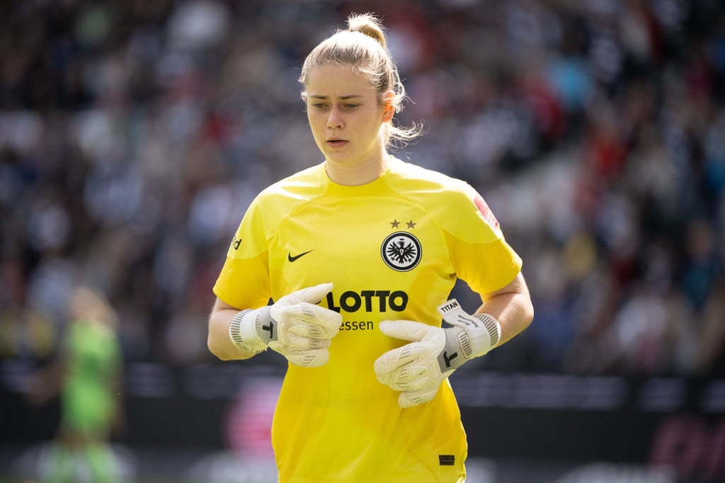 Ihr Wechsel nach Wolfsburg ist nun auch offiziell: Torhüterin Stina Johannes.