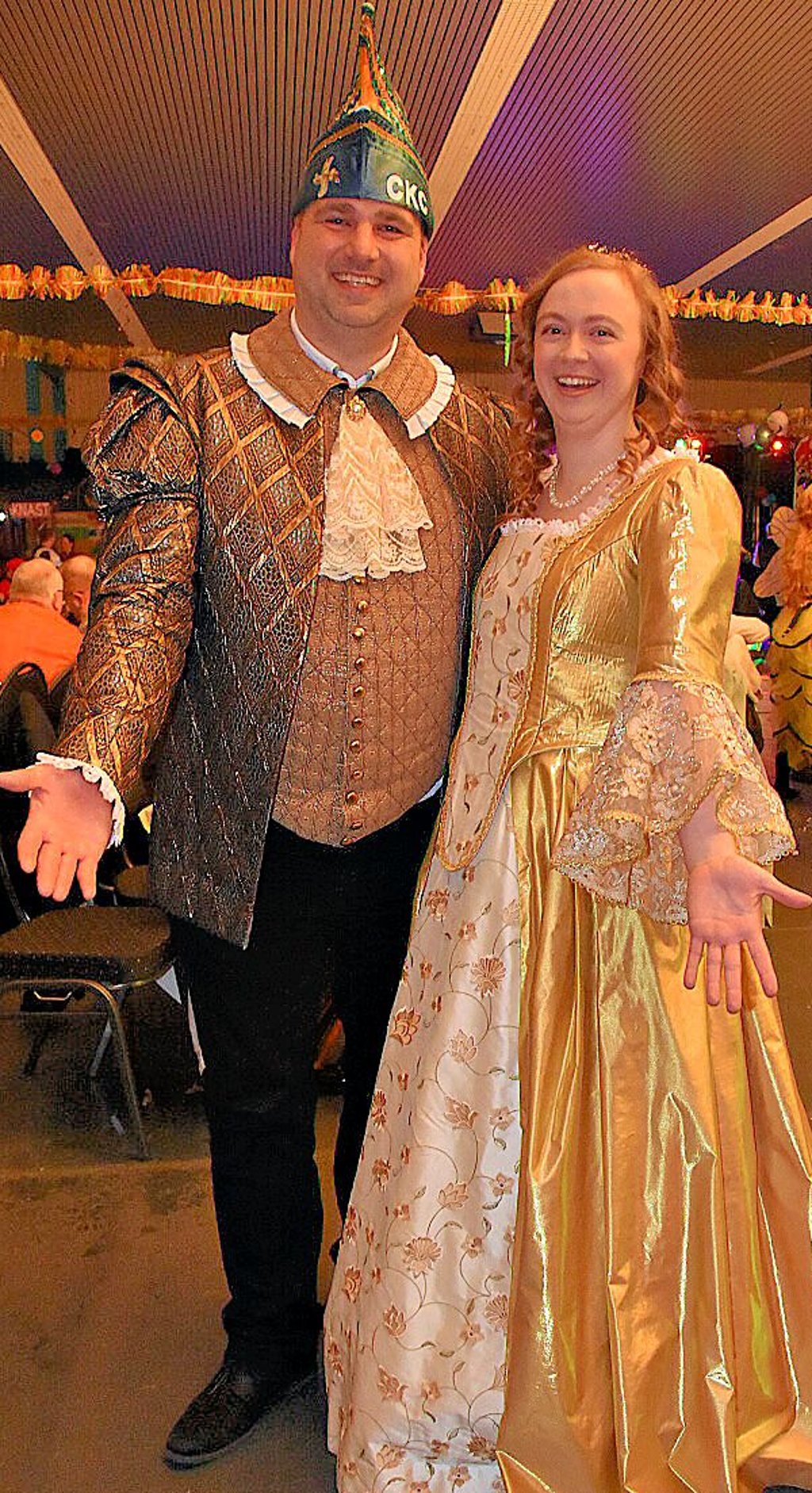 Franziska Pasemann und Christian Neubauer sind das Prinzenpaar des Calvörder Karnevalsclubs.