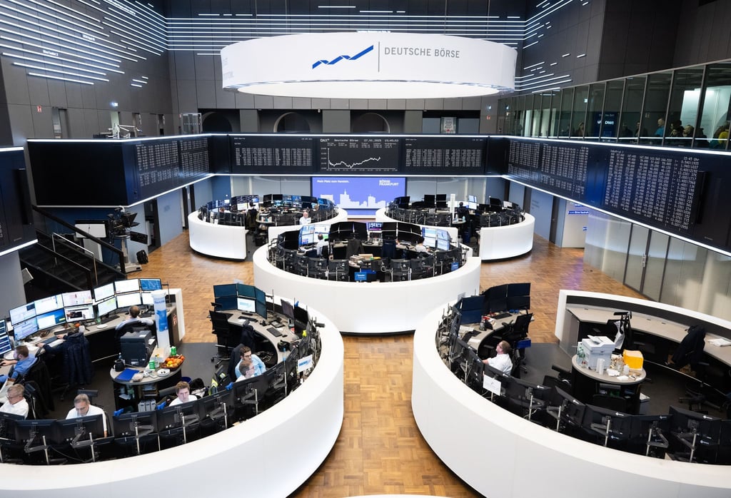 Handelssaal der Deutschen Börse