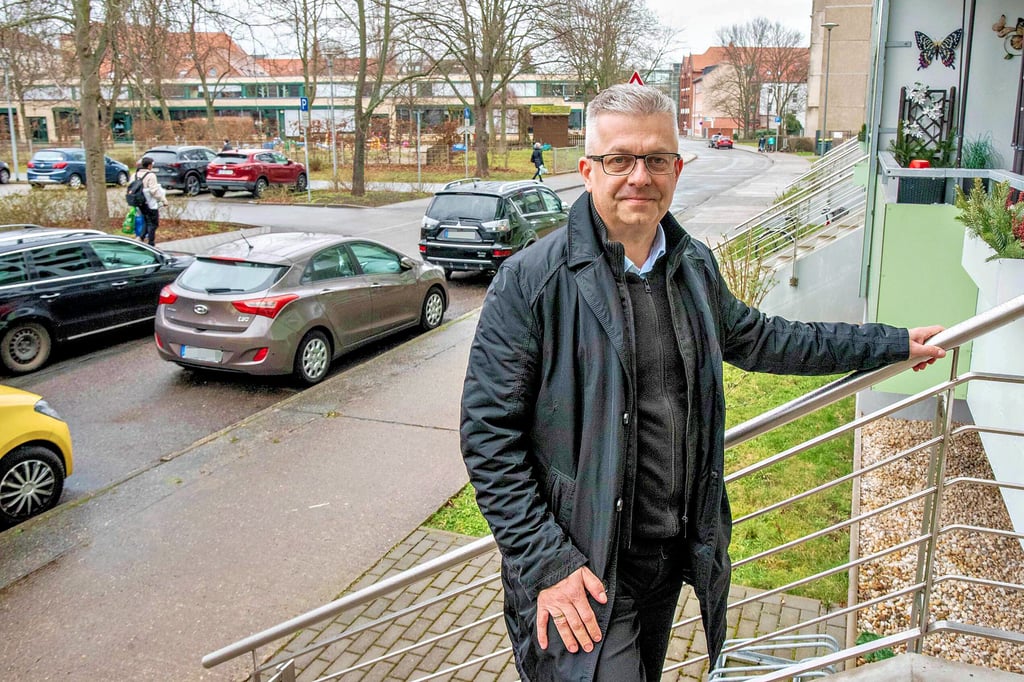 Der Vorstand des Wohnungsvereins, Matthias Crain, ist zum Thema Verkehr in der Flössergasse in engem Kontakt mit den Mietern.