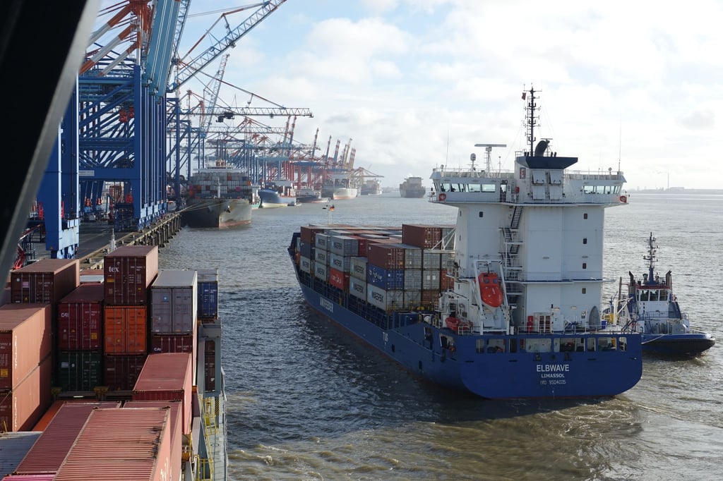 Der Containerumschlag konnte in Bremerhaven 2024 gesteigert werden.