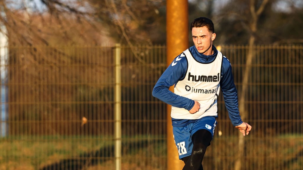 Marcel Zajusch bleibt dem 1. FC Magdeburg über die Saison hinaus erhalten.