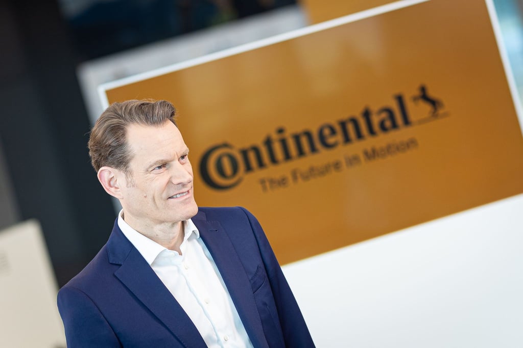 Continental-Chef Nikolai Setzer zeigt sich wegen der neuen Zölle von US-Präsidint Trump besorgt.